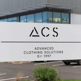 ACS Clothing Sign at Warehouse