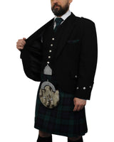 Argyll Jacket & Black Watch Kilt Hire Package for men. Ideal for weddings, proms, or Highlandwear events.