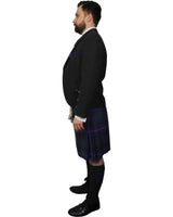 Charcoal Tweed Jacket & Spirit of Bannockburn Kilt Hire Package for men. Ideal for weddings, proms, or Highlandwear events.