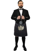 Prince Charlie Jacket & Scottish Spirit Kilt Hire Package for men. Ideal for weddings, proms, or Highlandwear events.