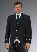 Argyll Jacket & Black Watch Kilt Hire Package for men. Ideal for weddings, proms, or Highlandwear events.
