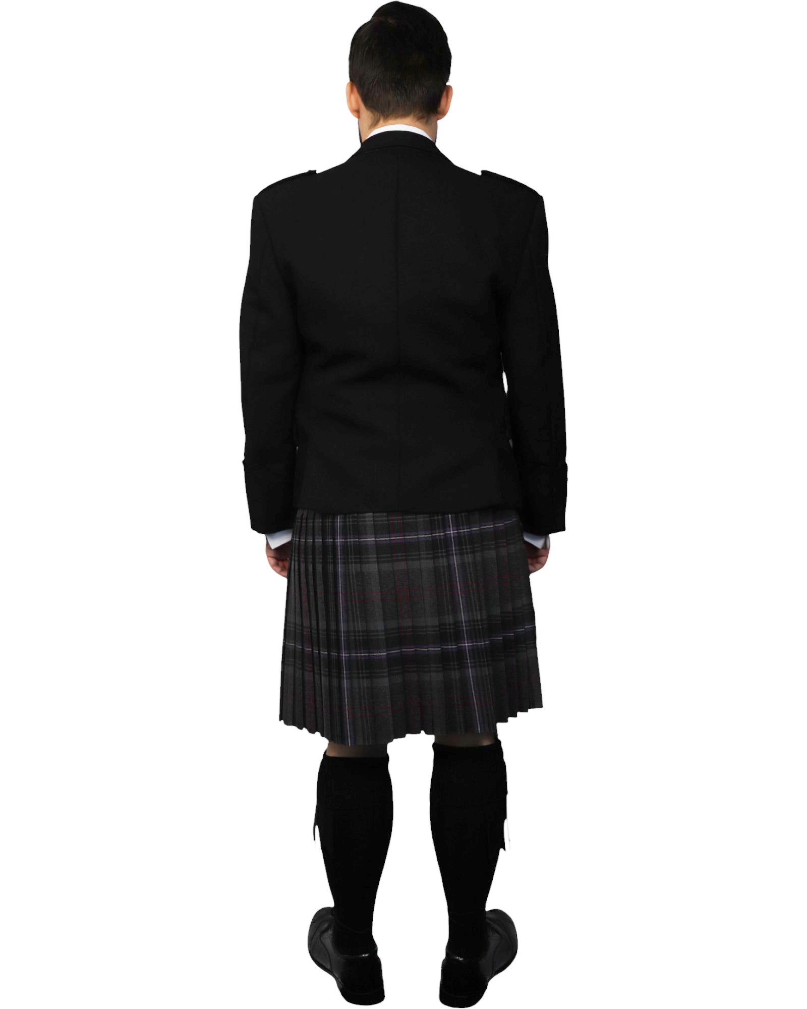 Argyll Jacket & Scottish Spirit Kilt Hire Package for men. Ideal for weddings, proms, or Highlandwear events. 