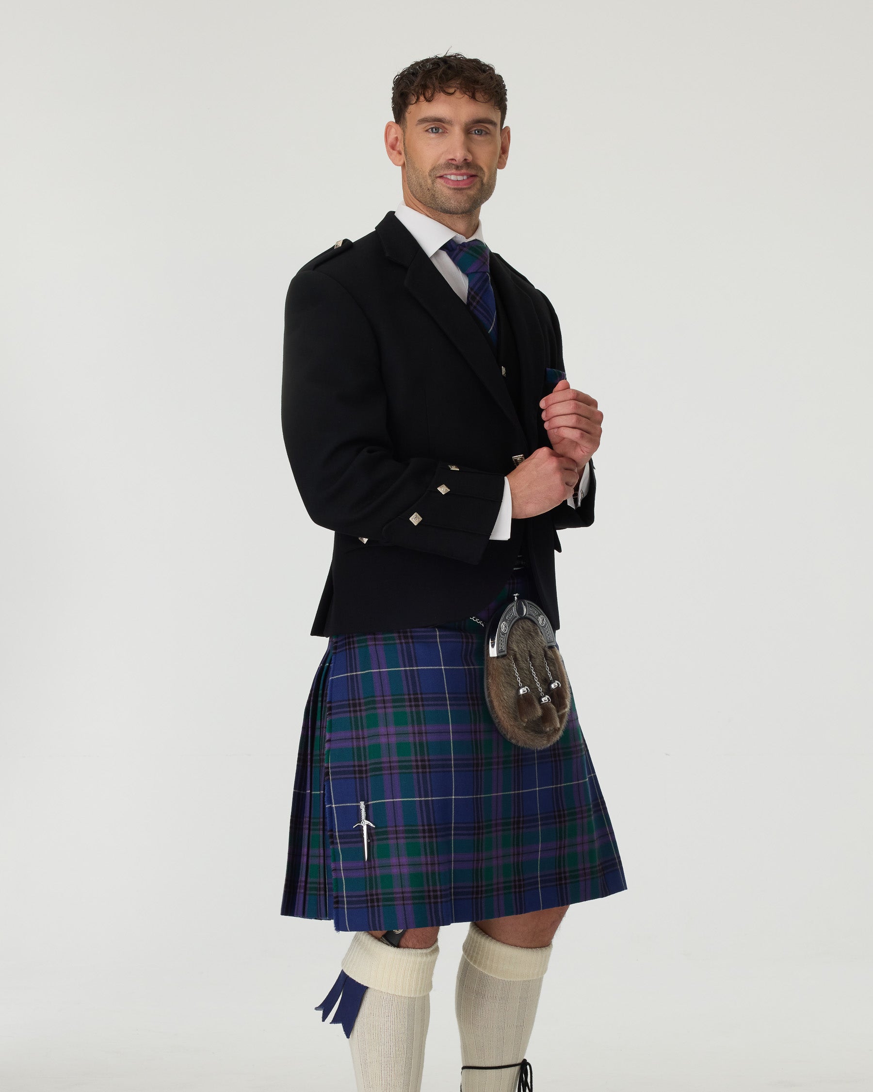Argyll Jacket & Spirit of Bannockburn Kilt Hire Package