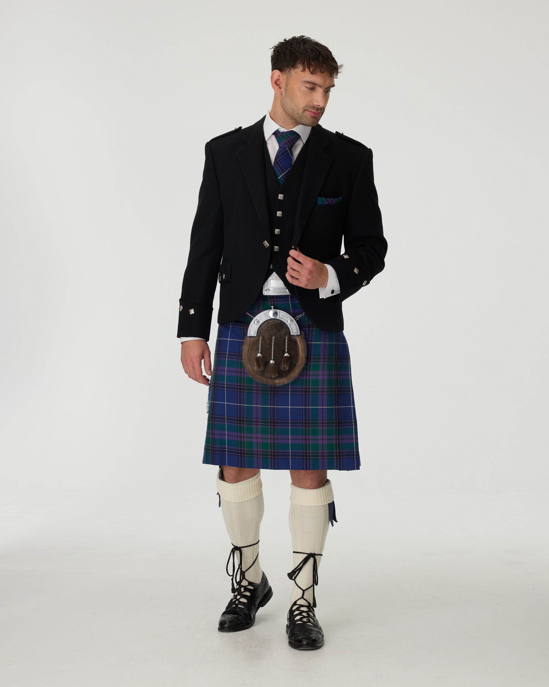Argyll Jacket & Spirit of Bannockburn Kilt Hire Package