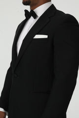 Black Dinner Suit 2-Piece