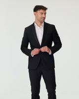 Black Slim Fit 2-Piece Tuxedo Suit