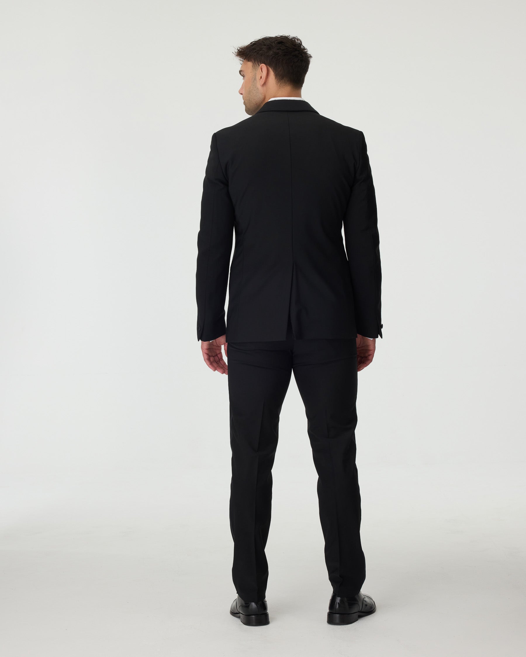 Black Slim Fit 2-Piece Tuxedo Suit