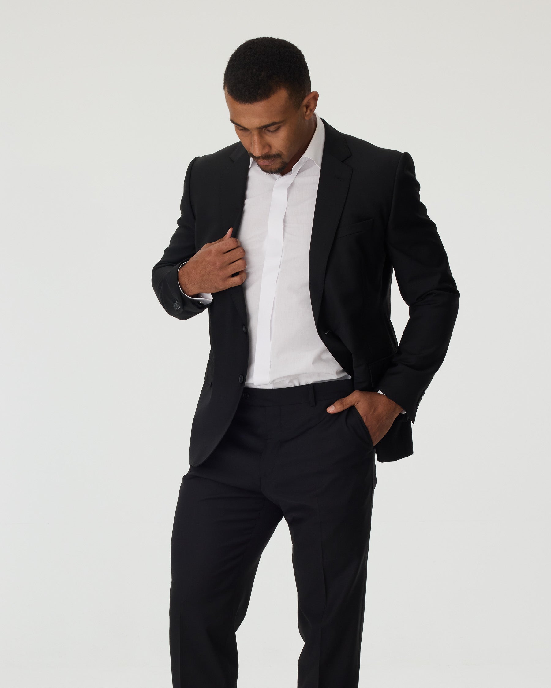 Black Slim Fit Suit