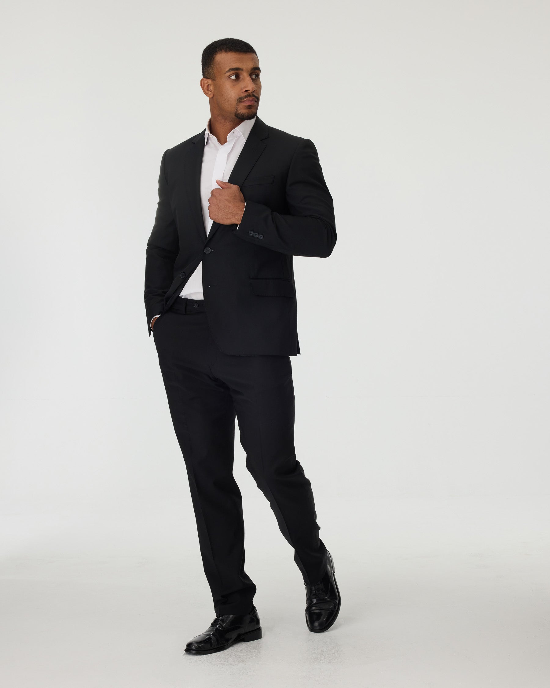 Black Slim Fit Suit