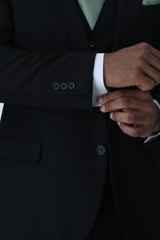 Black Slim Fit Suit