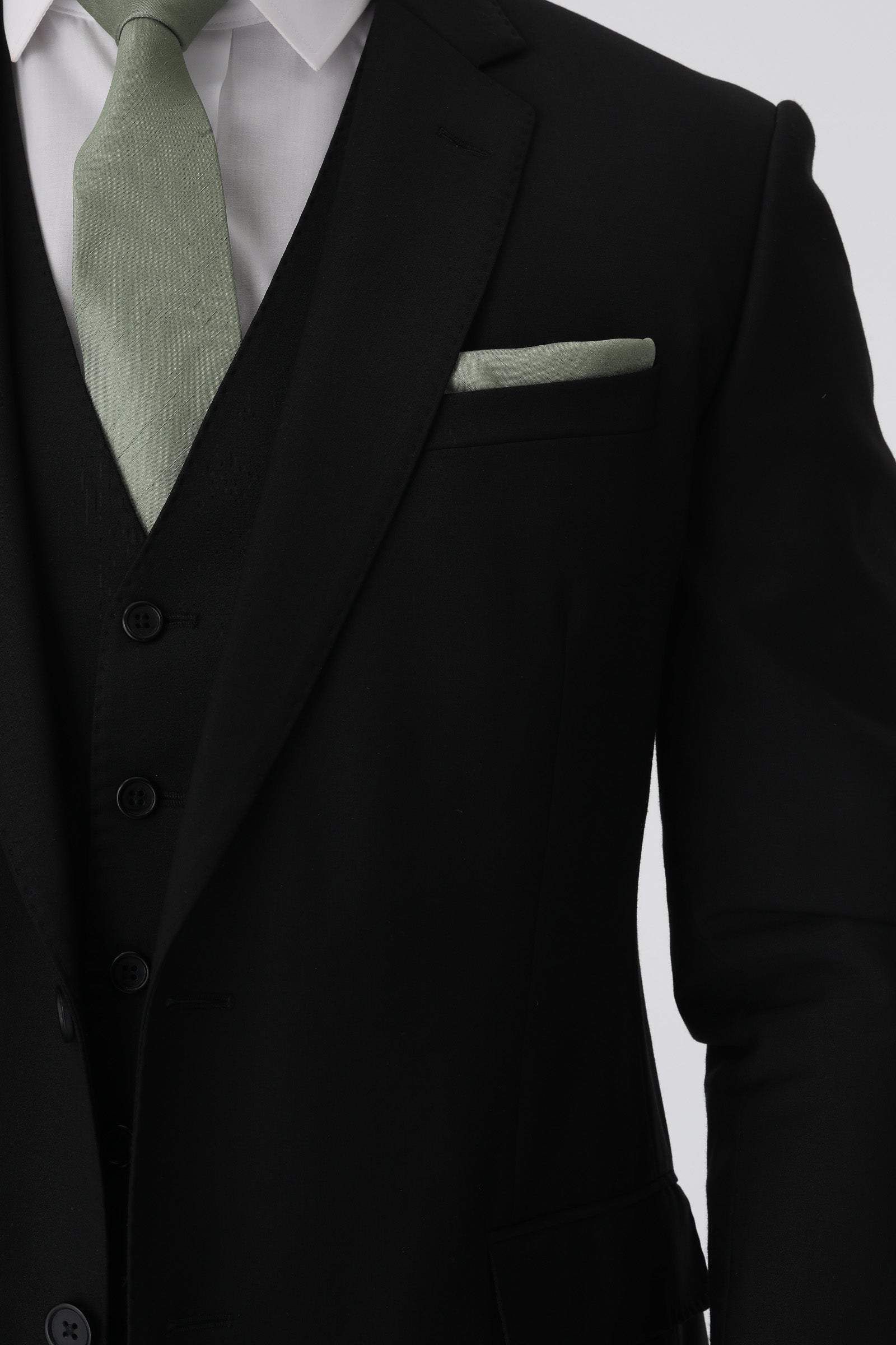 Black Slim Fit Suit Hire Package