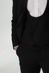 Black Slim Fit Tuxedo Hire Package