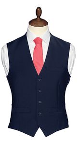Slim Fit Blue Suit Waistcoat