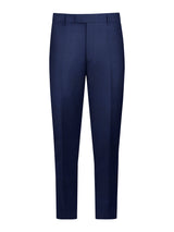 Slim Fit Blue Suit Trousers