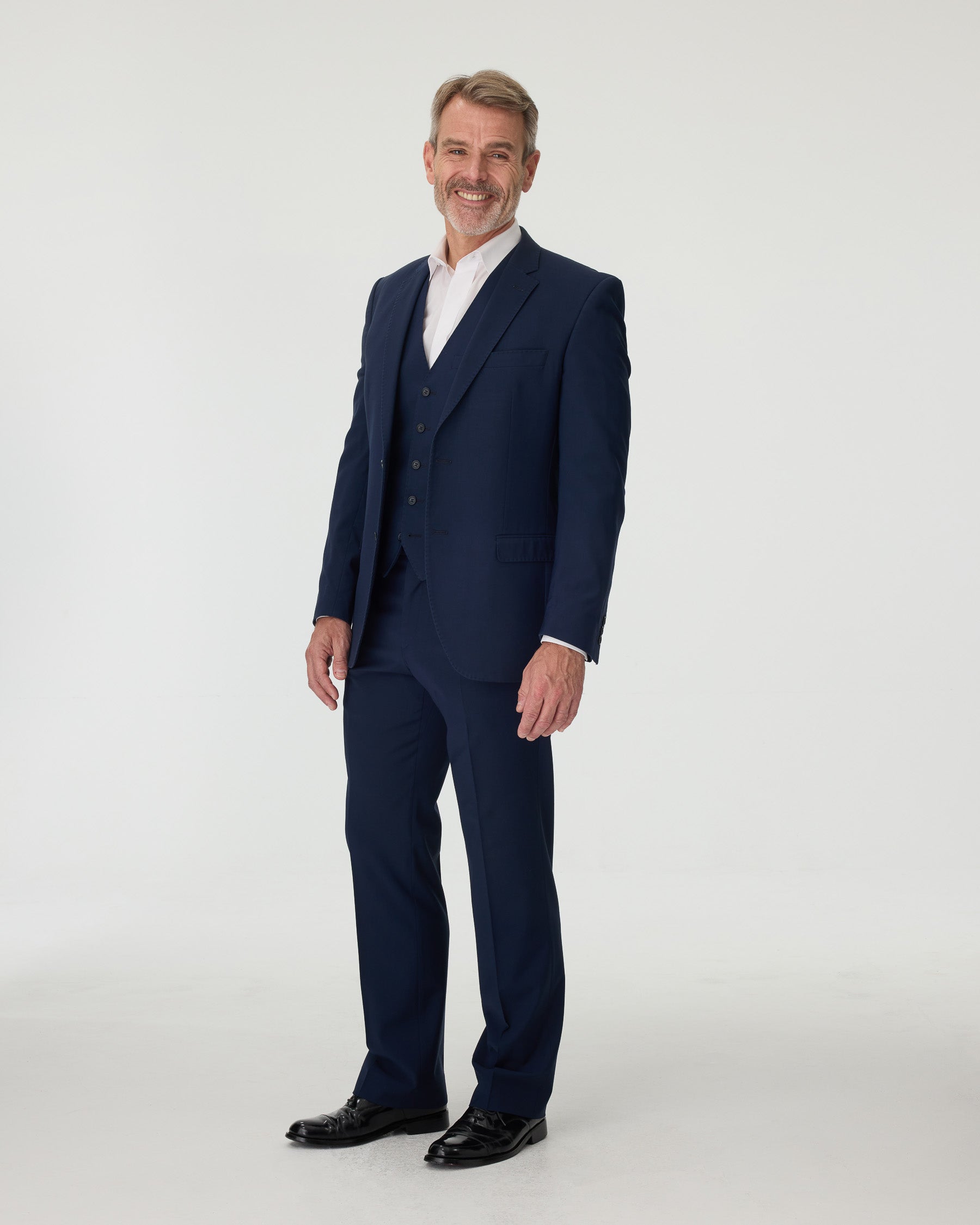Blue Slim Fit Suit