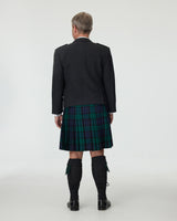 Charcoal Tweed Jacket & Black Watch Kilt Hire Package
