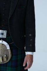 Charcoal Tweed Jacket & Black Watch Kilt Hire Package
