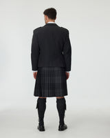 Charcoal Tweed Jacket & Grey Spirit Kilt Hire Package