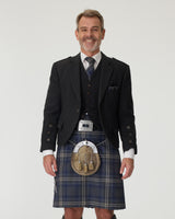 Charcoal Tweed Jacket & Highland Storm Kilt Hire Package