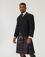 Charcoal Tweed Jacket & Scottish Spirit Kilt Hire Package