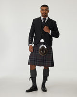 Charcoal Tweed Jacket & Scottish Spirit Kilt Hire Package