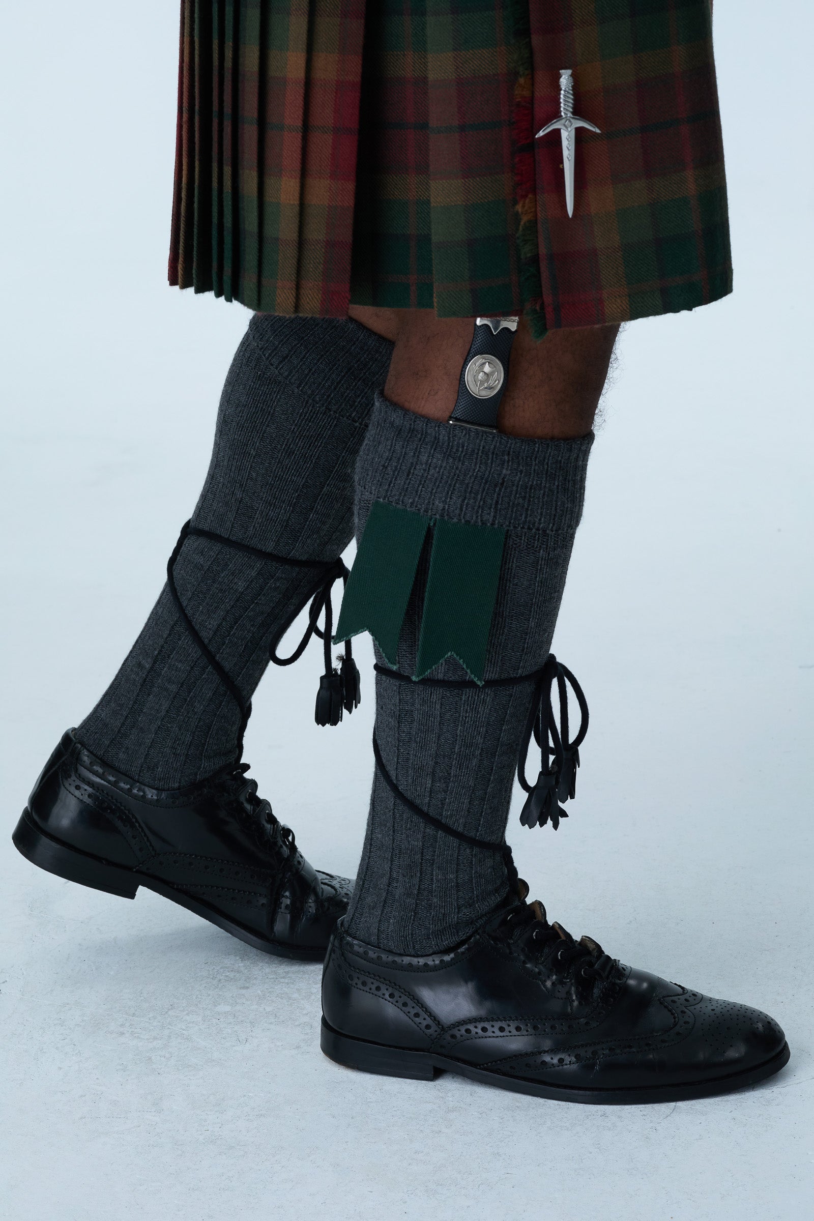 Charcoal Tweed Jacket & Copper Haze Kilt Hire Package