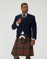 Navy Tweed Jacket & Copper Haze Kilt Hire Package