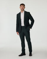 Dark Green Cavani Slim Fit 2-Piece Suit