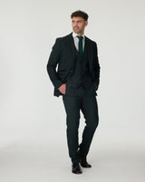 Dark Green Cavani Suit Hire Package