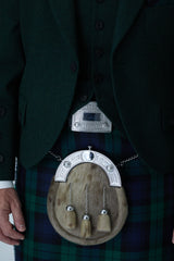 Green Tweed Jacket & Black Watch Kilt Hire Package