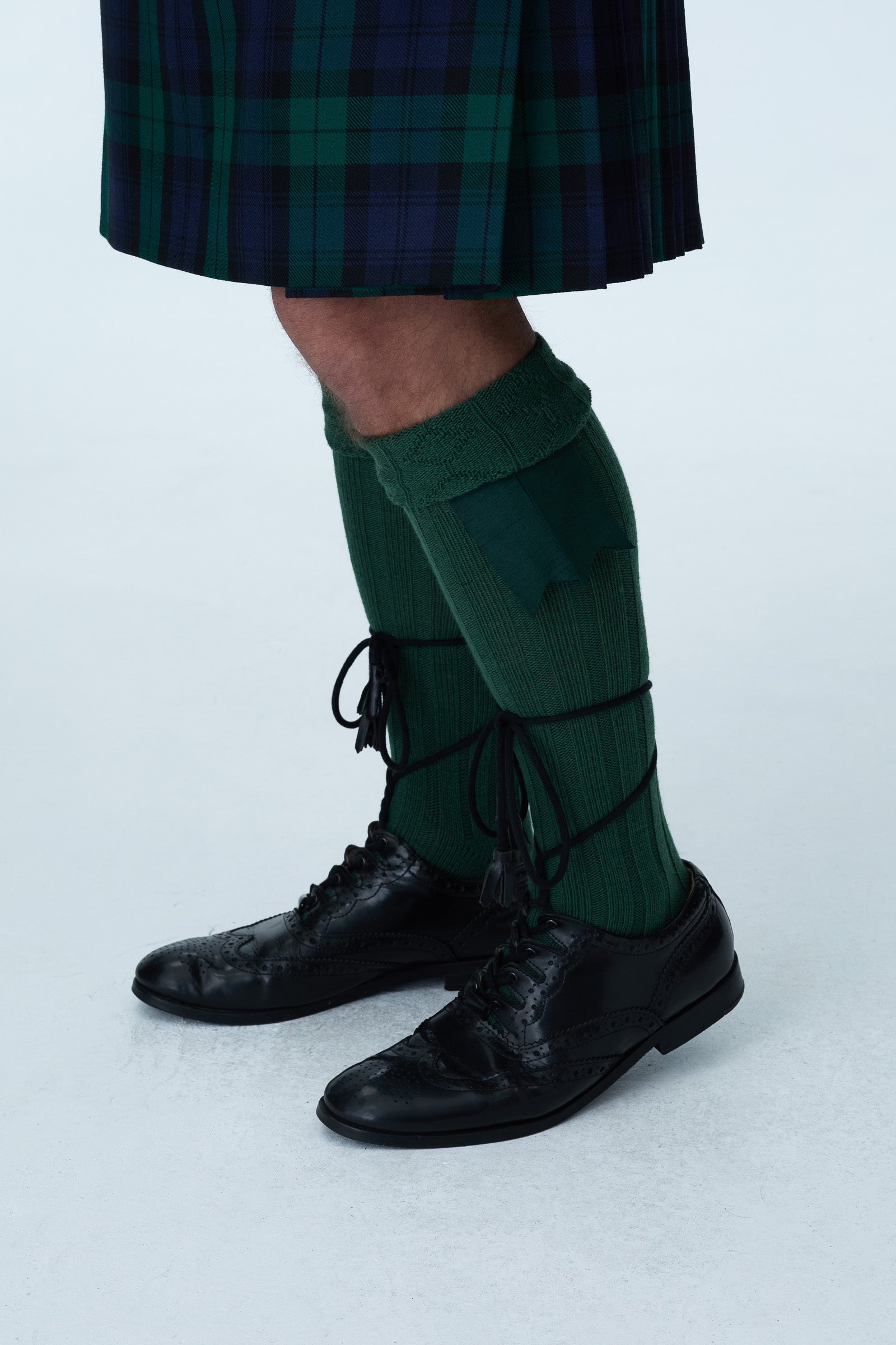 Green Tweed Jacket & Black Watch Kilt Hire Package