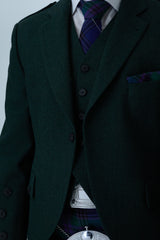 Green Tweed Jacket & Spirit of Bannockburn Kilt Hire Package