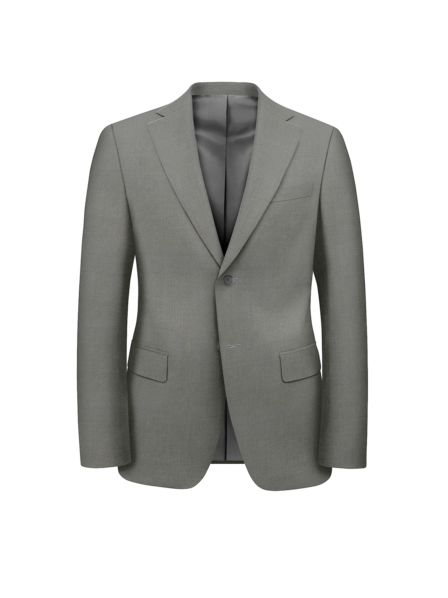 Slim Fit Grey Suit Jacket