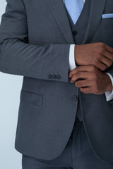 Grey Slim Fit Suit Hire Package