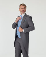 Grey Slim Fit Tailcoat Hire Package
