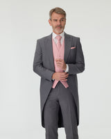 Grey Slim Fit Tailcoat Hire Package