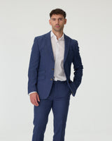 Italian Blue Slim Fit 2-Piece Suit