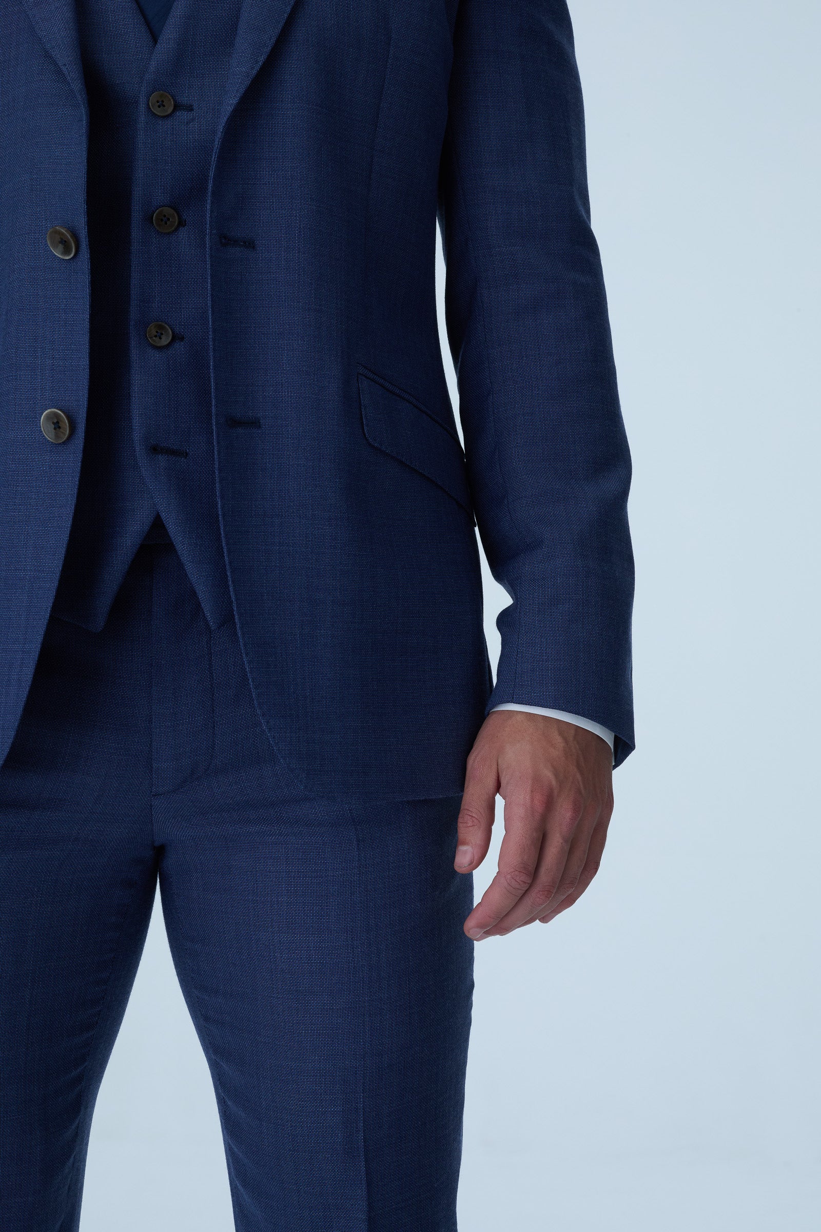Italian Blue Slim Fit 2-Piece Suit