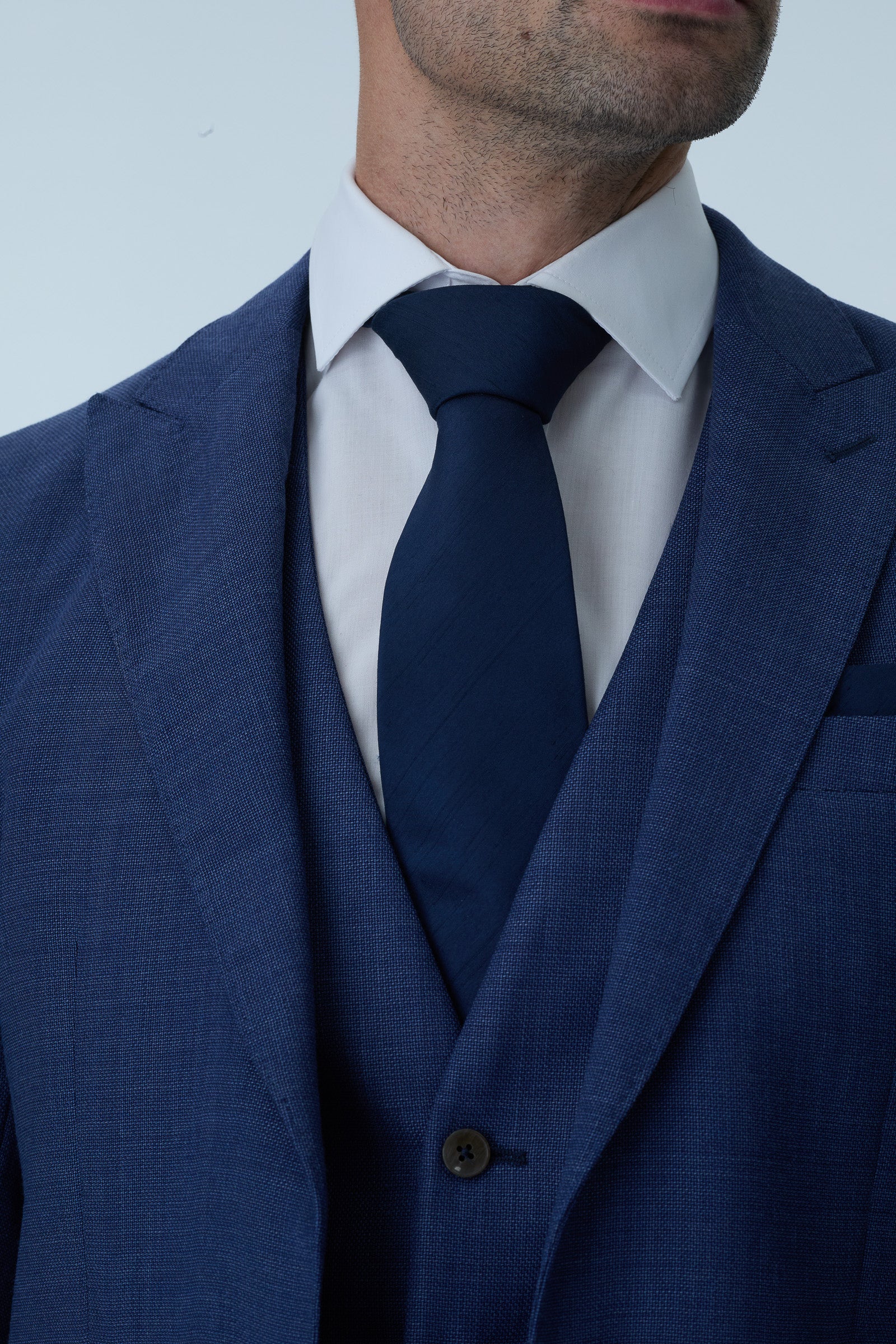 Italian Blue Slim Fit Suit Hire Package
