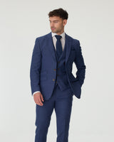 Italian Blue Slim Fit Suit Hire Package