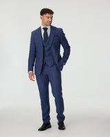 Italian Blue Slim Fit Suit Hire Package