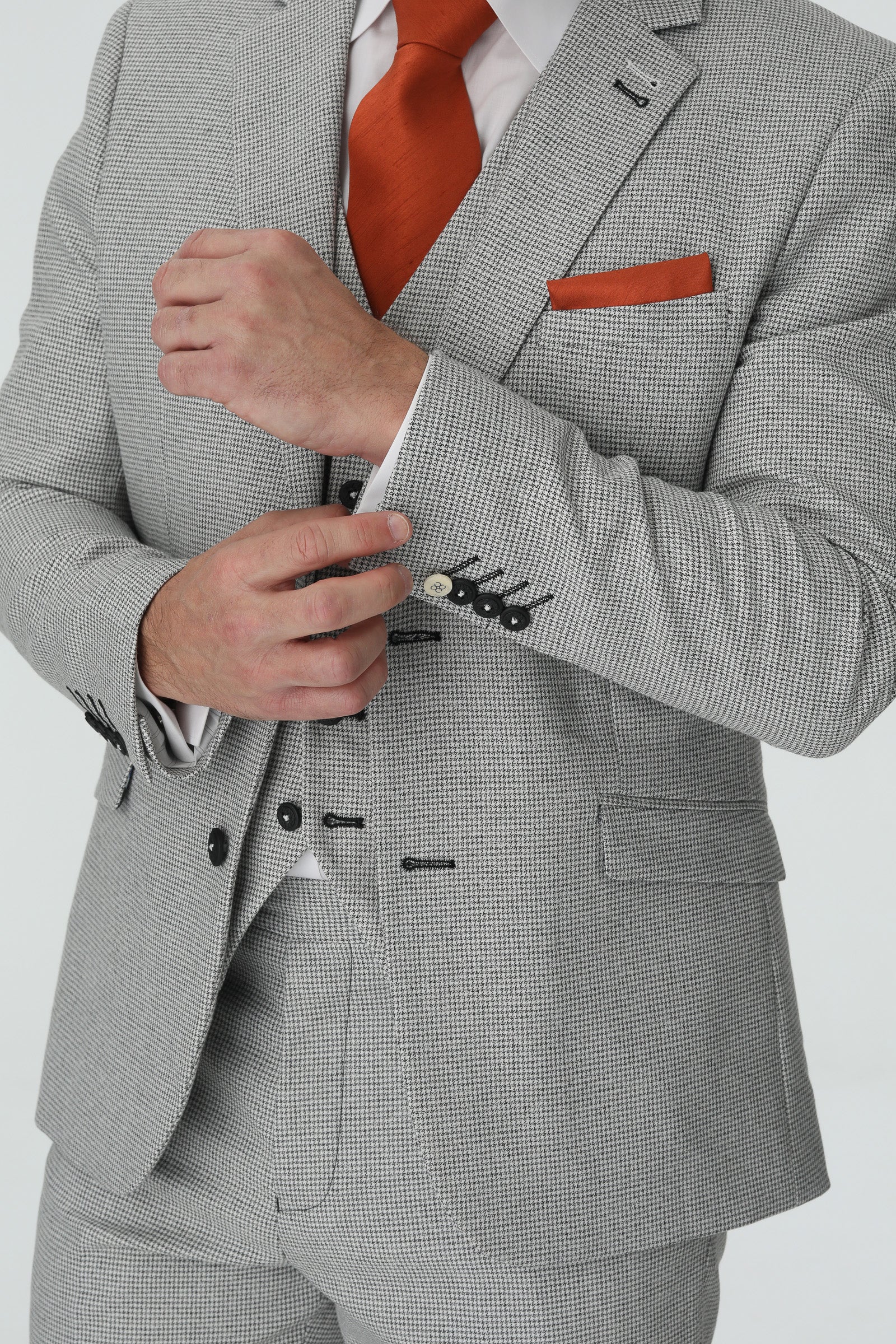 Light Grey Cavani Suit Hire Package