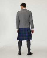 Light Grey Tweed Jacket & Spirit of Bannockburn Kilt Hire Package