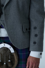 Light Grey Tweed Jacket & Spirit of Bannockburn Kilt Hire Package