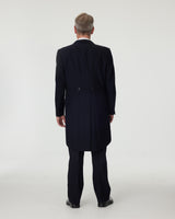 Navy Tailcoat & Navy Stripe Trousers Hire Package