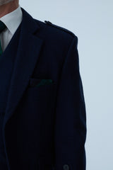 Navy Tweed Jacket & Black Watch Kilt Hire Package