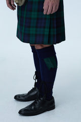 Navy Tweed Jacket & Black Watch Kilt Hire Package
