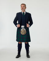 Navy Tweed Jacket & Black Watch Kilt Hire Package