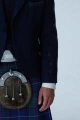 Navy Tweed Jacket & Spirit of Bannockburn Kilt Hire Package
