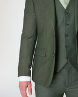 Green Slim Fit Suit